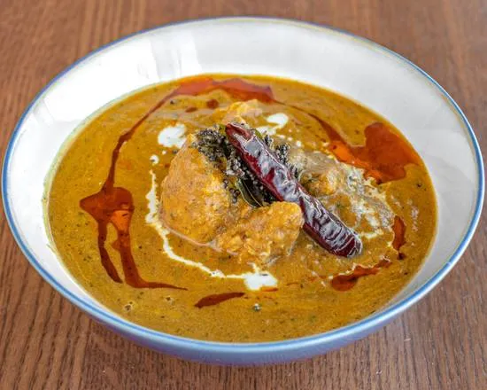Pav Bhaji - buttery spiced vegetable curry with pav at Gujarati Street Food, Calgary